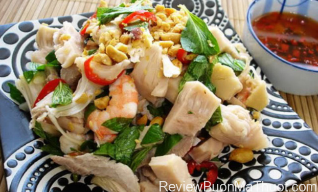Nộm mít hến Quảng Điền (Ảnh – Lê Quang Thọ) Các món ăn ngon ở Đắk Lắk 4